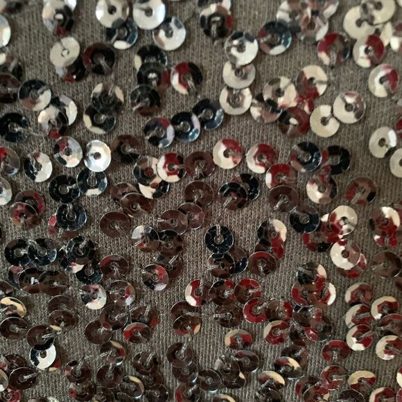 J.‎ Crew Black Sequin 3/4 Sleeve Blouse - Picture 6 of 7